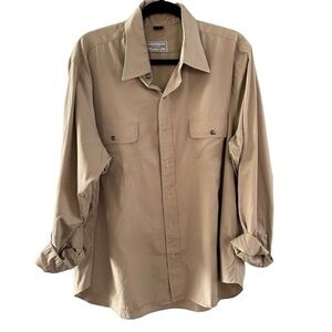 Robert Hall Khaki Shirt   Size XL.